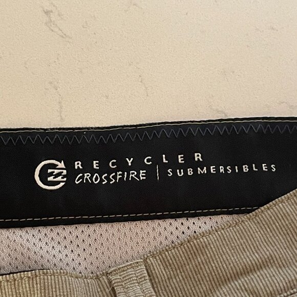 Billabong Recycler Stretch Crossfire Submersibles Shorts in Brown, Size 29 - Picture 5 of 9